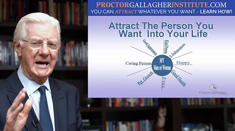 Bob Proctor explique la procédure à suivre pour que vous puissiez attirer à vous la personne de vos rêves